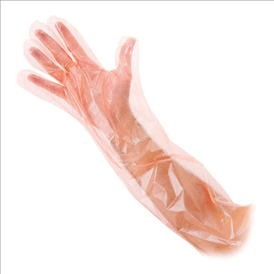 GANTS LONGS  55x30 CM TRANSLUCIDE LDPE (2500 UNITÉS)