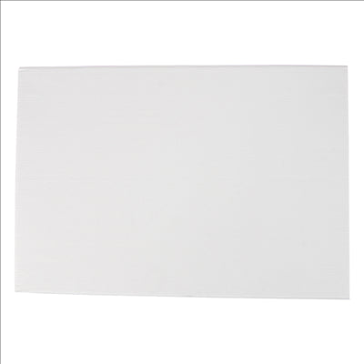 COUVERCLES SANS FENÊTRE POUR BOÎTES 254.71 'THEPACK' 250 G/M2 22x15x2 CM BLANC CARTON ONDULÉ NANO-MICRO (200 UNITÉS)
