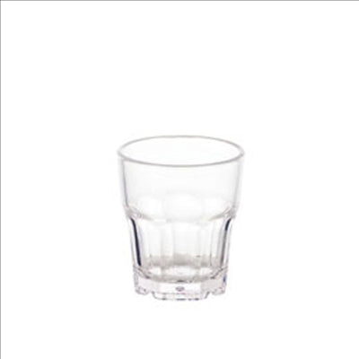 GOBELETS EMPILABLES 40 ML Ø 4,3/3,3x4,8 CM TRANSPARENT POLYCARBONATE (24 UNITÉS)