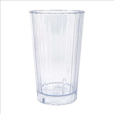 GOBELETS 480 ML Ø 8,4/6,4x14 CM TRANSPARENT SAN (72 UNITÉS)