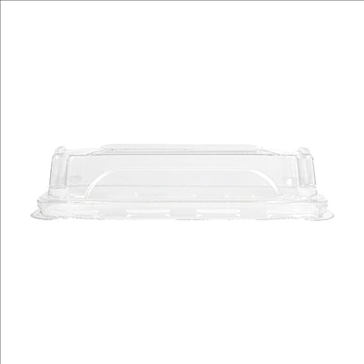 COUVERCLES POUR RÉCIPIENTS 268.80/81  14x8x3,2 CM TRANSPARENT PET (800 UNITÉS)