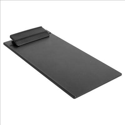 SUPPORTS POUR SIGNATURE FACTURE/CARTE  11,5x23,5 CM NOIR ABS (12 UNITÉS)