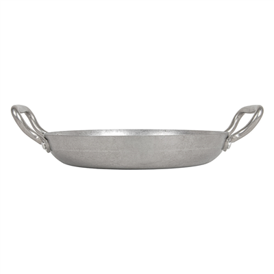 POÊLE À PAELLA DE SERVICE AVEC POIGNÉES ARTINOX  Ø 22x4 CM ARGENTE INOX ｜ 6 Unité(s)