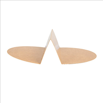 SÉPARATEUR 2 COMPARTIMENTS SALADIER 212.97  300 + 18 PE G/M2 Ø26,8/17,5x5,3 CM NATUREL KRAFT (600 UNITÉS)