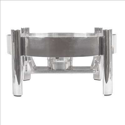 BASE POUR 268.71  37,5x37,5x20,5 CM ARGENTE INOX (1 UNITÉ)