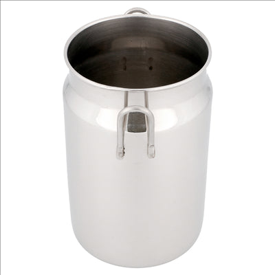 MINI POTS À LAIT 'ARTINOX' 620 ML Ø 7,5x12 CM ARGENTE INOX (12 UNITÉS)