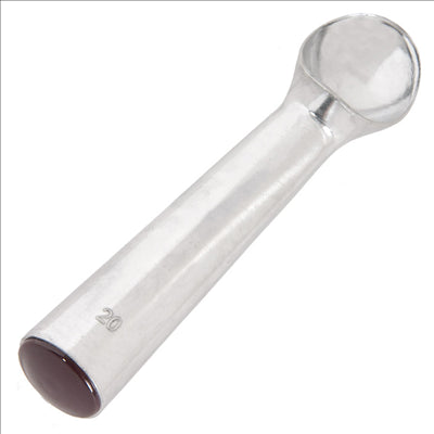 CUILLÈRE SCOOP 20 BOULES/LITRE 60 ML 4,2x17,7 CM MARRON ALUMINIUM (1 UNITÉ)