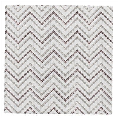 SERVIETTES 'CHEVRON' 55 G/M2 20x20 CM GRIS/MARRON AIRLAID (3600 UNITÉS)