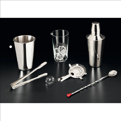 MÉLANGEUR COCKTAIL 900 ML Ø 10,3x17,4 CM ARGENTE INOX (1 UNITÉ)