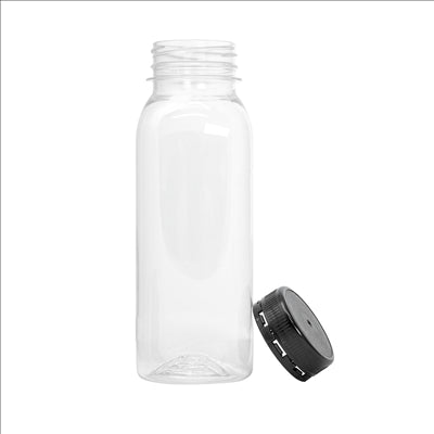 MINI BOUTEILLES 250 ML 5,2x5,2x14,5 CM TRANSPARENT RPET (231 UNITÉ)