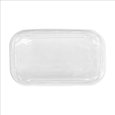 COUVERCLES POUR RÉCIPIENTS 268.80/81  14x8x3,2 CM TRANSPARENT PET (800 UNITÉS)