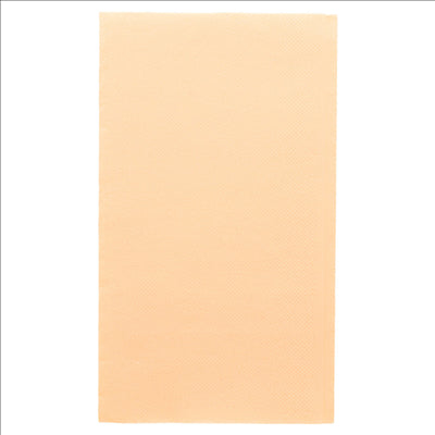 SERVIETTES ECOLABEL P. 1/6 'DOUBLE POINT' 18 G/M2 33x40 CM IVOIRE OUATE (2000 UNITÉS)