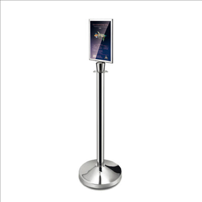 PANNEAU DIN-A4 POUR 162.92/94   ARGENTE INOX (1 UNITÉ)