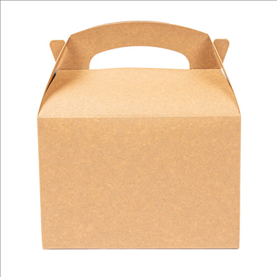 BOÎTES MENU ENFANT  250 G/M2 15,50x10,50x17,50 CM NATUREL KRAFT (300 UNITÉS)