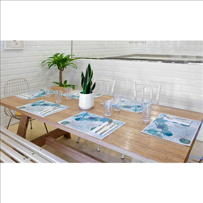 SETS DE TABLE OFFSET 'LOTUS' 70 G/M2 31x43 CM QUADRICHROMIE PAPIER (2000 UNITÉS)