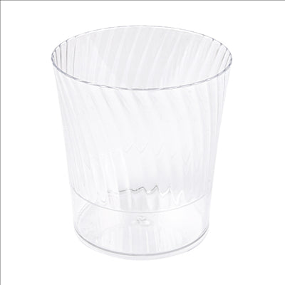RÉCIPIENTS MISE EN BOUCHE RÉUTILISABLES  Ø 6,5x7,1 CM TRANSPARENT PS (432 UNITÉS)