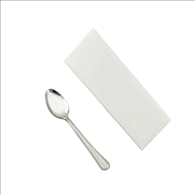 CUILLÈRES  13,5 CM ARGENTE INOX (100 UNITÉS)