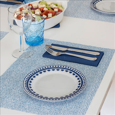 SETS DE TABLE 'MIAMI' 48 G/M2 31x43 CM BLEU CELLULOSE (2000 UNITÉS)