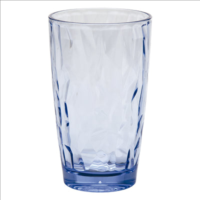 GOBELETS 480 ML Ø 8,5/6,1x14,3 CM BLEU POLYCARBONATE (6 UNITÉS)