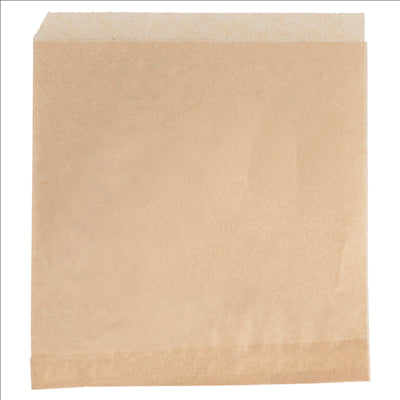 PAPIER INGRAISSABLES OUVERT 2 CÔTÉS FAST FOOD  34 G/M2 17x18 CM NATUREL PARCH.INGRAISSABLE (500 UNITÉS)