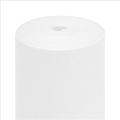 NAPPE EN ROULEAU  55 G/M2 1,20x25 M BLANC AIRLAID (1 UNITÉ)