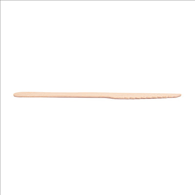 COUTEAUX  14 CM NATUREL BOIS (100 UNITÉS)