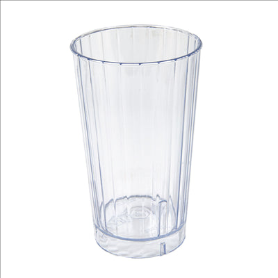 GOBELETS 355 ML Ø 7,6/5,8x12,8 CM TRANSPARENT SAN (72 UNITÉS)