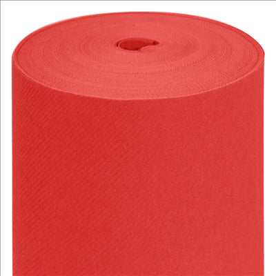 NAPPE EN ROULEAU  55 G/M2 1,20x50 M ROUGE AIRLAID (1 UNITÉ)