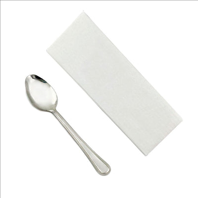 CUILLÈRES  15,5 CM ARGENTE INOX (100 UNITÉS)