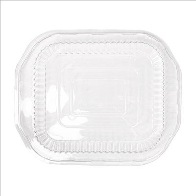 COUVERCLES POUR RÉFÉRENCE 267.81  16,4x13,1x2,2 CM TRANSPARENT PET (50 UNITÉS)