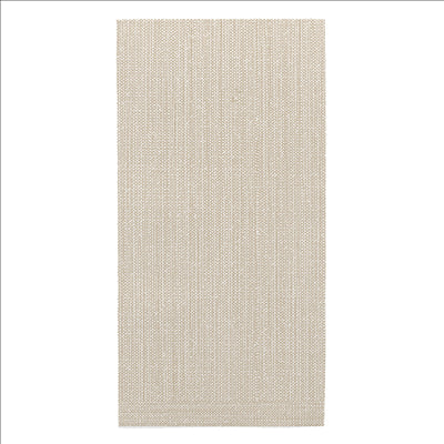 SERVIETTES PLIAGE 1/8 'X-SOFT' 'DUNE' 65 G/M2 40x40 CM TAUPE AIRLAID (700 UNITÉS)