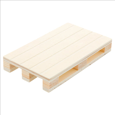 MINI PALETTE  13x8x2 CM NATUREL BOIS (40 UNITÉS)