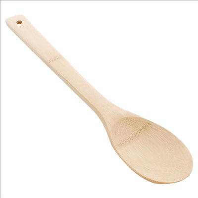 CUILLÈRE GRANDE  30 CM BAMBOU (25 UNITÉS)