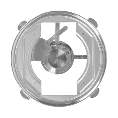 BASE POUR 268.71  Ø28,2x14,2 CM ARGENTE INOX (1 UNITÉ)