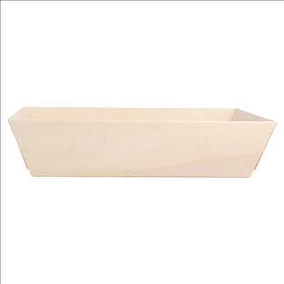 PLATEAU REPAS 700 ML 18x13x4 CM NATUREL BOIS (100 UNITÉS)