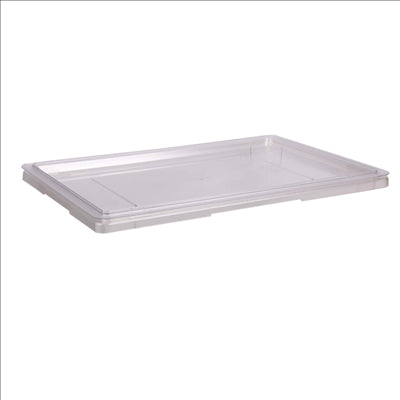 COUVERCLE POUR REFERENCE 164.47/48  66,1x46,2X3,5 CM TRANSPARENT POLYCARBONATE (1 UNITÉ)
