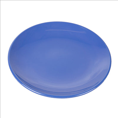 ASSIETTES 'ASAMI WARE'  Ø 23 CM BLEU MÉLAMINE (12 UNITÉS)