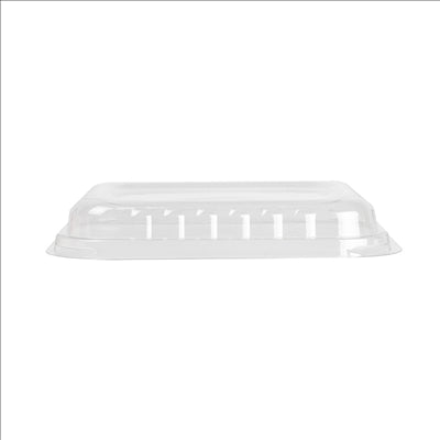 COUVERCLES POUR GN1/8  17x14x2,5 CM TRANSPARENT APET (440 UNITÉS)