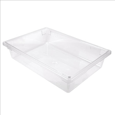 BAC ALIMENTAIRE 30 L 66x46x15 CM TRANSPARENT POLYCARBONATE (1 UNITÉ)