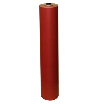 PAPIER CADEAU COULEUR UNIE  60 G/M2 0,70x100 M ROUGE KRAFT VERGÉ (1 UNITÉ)