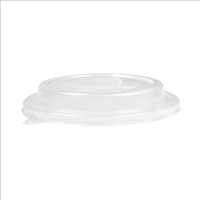 COUVERCLES POUR SALADIERS 240.04/10/13  Ø14,5 CM TRANSPARENT PP (500 UNITÉS)