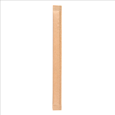 AGITATEURS CAFÉ EN SACHET KRAFT  0,6x14x0,1 CM NATUREL BOIS (500 UNITÉS)