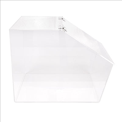 PRÉSENTOIR POUR PRODUITS EN VRAC  32x41x32 CM TRANSPARENT ACRYLIQUE (1 UNITÉ)