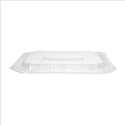 COUVERCLES POUR 262.65/66  19,4x16,4x1,3 CM TRANSPARENT PP (600 UNITÉS)