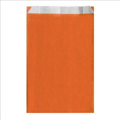 ENVELOPPES CADEAUX COULEUR UNIE  60 G/M2 26+9x46 CM ORANGE CELLULOSE (250 UNITÉS)