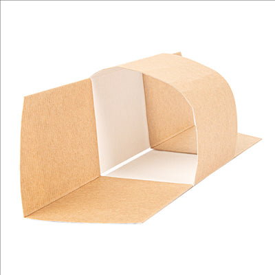 EMBALLAGE ROLLER POUR SANDWICH 'THEPACK' 220 G/M2 10,5x23 CM MARRON CARTON ONDULÉ NANO-MICRO (1000 UNITÉS)