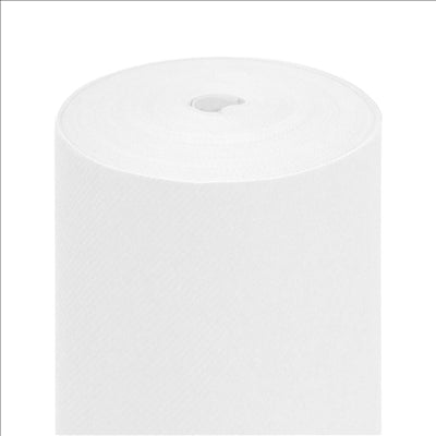 NAPPE EN ROULEAU  55 G/M2 1,20x25 M BLANC AIRLAID (1 UNITÉ)