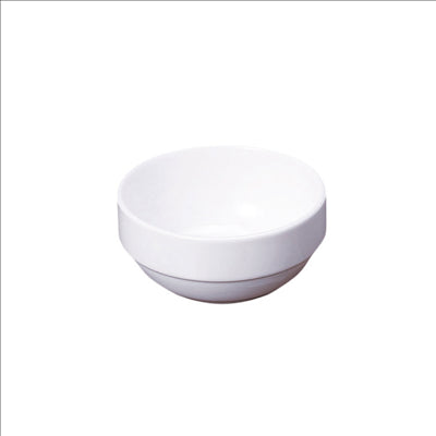 BOLS SALADIERS 70 ML Ø 6,4x2,8 CM BLANC PORCELAINE (12 UNITÉS)