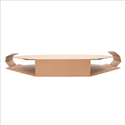 BOÎTE POUR PAELLAS  370 G/M2 40,5x40,5x5 CM NATUREL CARTON (100 UNITÉS)