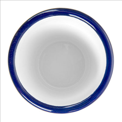 GOBELETS 'ENAMELWARE' 310 ML Ø 9x9,6 CM BLANC ACIER ÉMAILLÉ (6 UNITÉS)